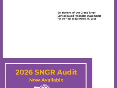 2026 Six Nations of the Grand River Audit - Now Available To download a copy of the 2026 SNGR Audit in PDF format - Click on the Image Below